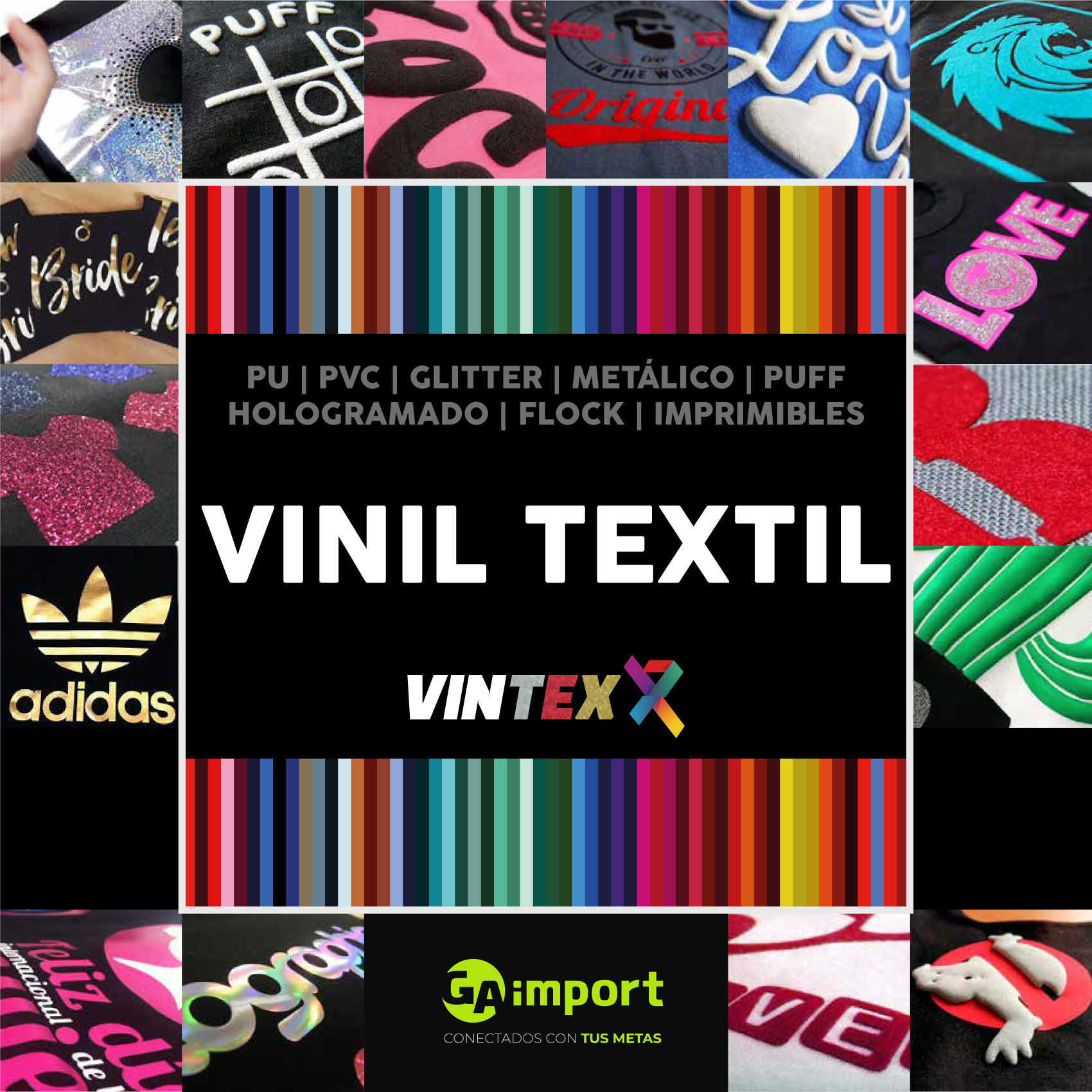 Vinilo Adhesivo Imprimible inkjet blanco brillo VINTEX